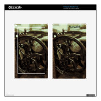 letterpress in studio grunge Kindle Fire skin skins