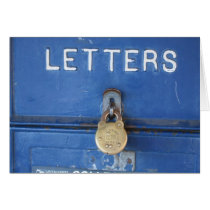 Letters cards