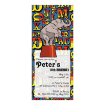 Letters From The Circus, invitation