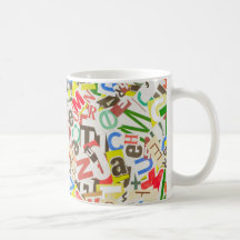 Letters Mug