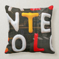 Letters Throw Pillows