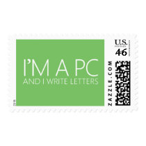 "LETTERS" POSTAGE STAMP