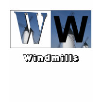 Letters - W - Windmills t-shirts