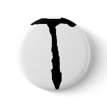 LetterT Pinback Button