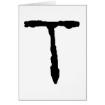 LetterT Card