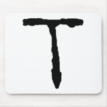 LetterT mousepads by Supernova23 LetterT mousepads