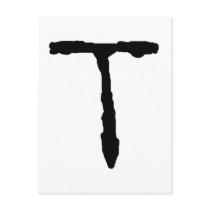 LetterT postcards