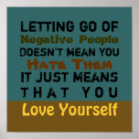 Letting Go ~ Poster / Print