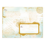 Lettres de Paris Postcard #1
