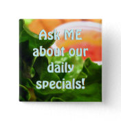 Lettuce Leaf Restaurant Special Flair Pins