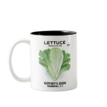 Lettuce Ruppert's Seeds Mugs