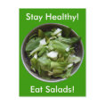 Lettuce Salad postcard