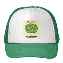 Lettuce Seeds Card Seed Company Hats