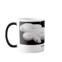 Leucistic Ball Python Mug by masdasteve Leucistic Ball Python Mug