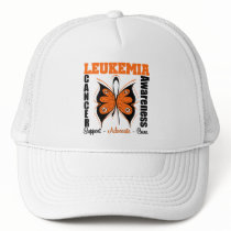 Leukemia Awareness Butterfly hats
