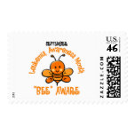 Leukemia Awareness Month Bee 1.2 postage