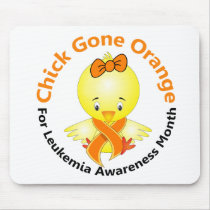 Leukemia Awareness Month Chick 2 mousepads by awarenesschicks Leukemia Awareness Month Chick 2 mousepads