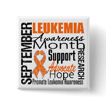 Leukemia Awareness Month Tribute Hope buttons