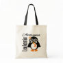 Leukemia Awareness Penguin Tote Bags