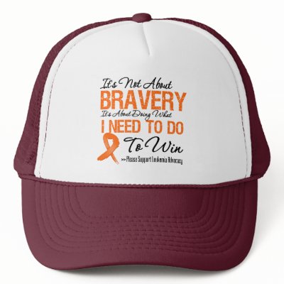 Leukemia Battle Hats by cancerapparel
