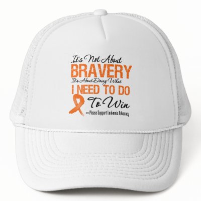 Leukemia Battle Hat by cancerapparel