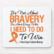 Leukemia Battle mousepads