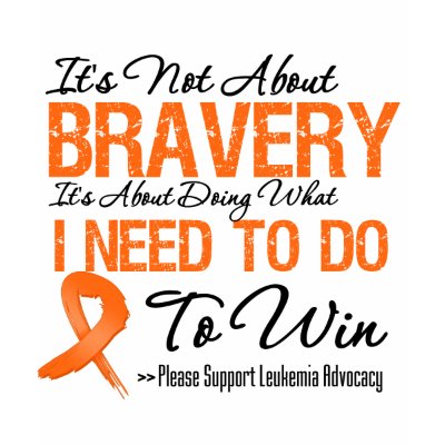Leukemia Battle Tshirt by cancerapparel