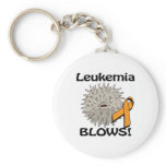 Leukemia Blows Awareness Design Key Chains
