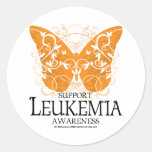 Leukemia Butterfly Stickers