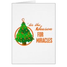 Leukemia  Cancer Christmas Miracles Greeting Cards