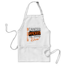 Leukemia Cancer Picked The Wrong Diva Aprons