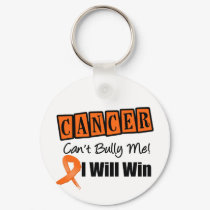 Leukemia Cant Bully Me I Will Win keychains