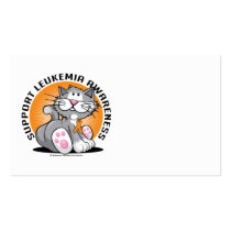 Leukemia Cat business cards