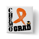Leukemia Chemo Grad buttons