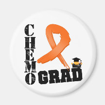Leukemia Chemo Grad Refrigerator Magnets