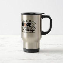 Leukemia Collage of Hope Coffee Mugs