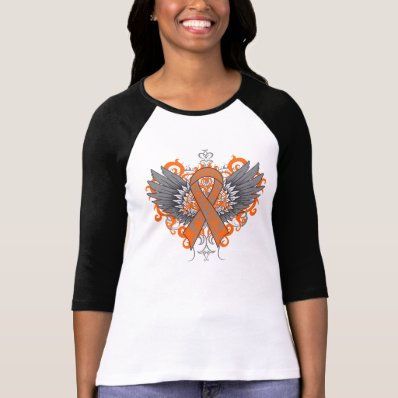 Leukemia Cool Wings T Shirt