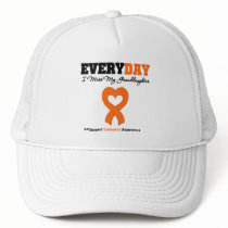 Leukemia Every Day I Miss My Granddaughter hats