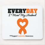Leukemia Every Day I Miss My Husband mousepads
