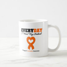 Leukemia Every Day I Miss My Husband Mugs