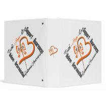 Leukemia Faith Hope Love Butterfly Binder by cancerapparel Leukemia Faith Hope Love Butterfly Binder