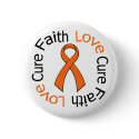 Leukemia Faith Love Cure button