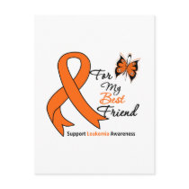 Leukemia -  For My Best Friend postcards