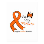 Leukemia - For My Patients Postcard