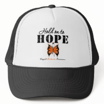 Leukemia Hold On To Hope hats
