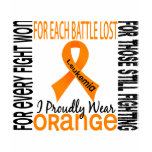 Leukemia I Proudly Wear Orange 2