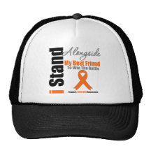 Leukemia I Stand Alongside My Best Friend Hat