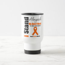 Leukemia I Stand Alongside My Best Friend Coffee Mug