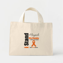Leukemia I Stand Alongside My Daddy Bag