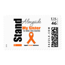 Leukemia I Stand Alongside My Sister Stamp